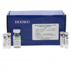 Rapid Gel Clot single test kit